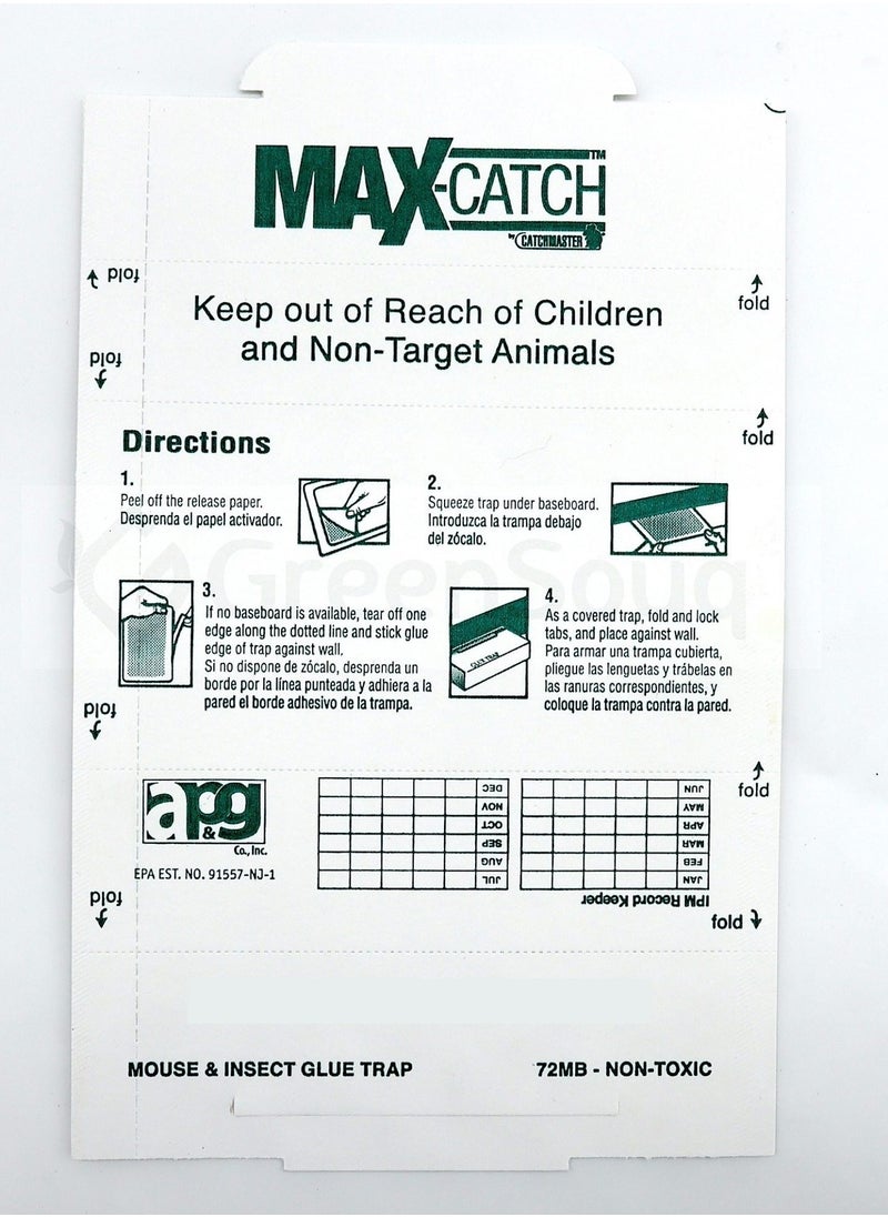 Max-Catch Mouse And Insect Trap 6 Piece