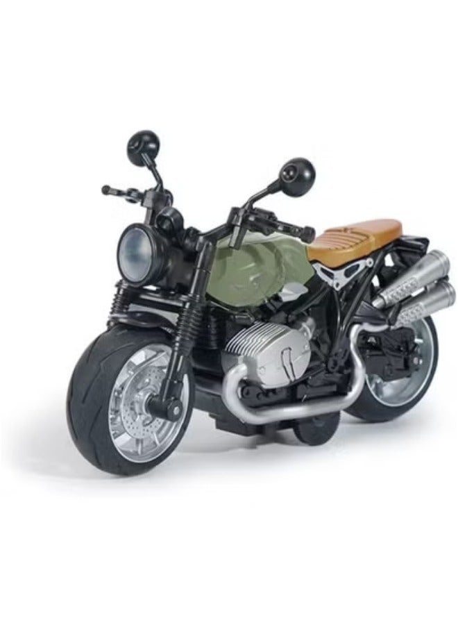 حديقة الألعاب مجموعة من 3 لعبة دراجة نارية قابلة للسحب – ألوان مختلطة مع أضواء وصوت | لعبة دراجة نارية واقعية للأطفال من عمر 3 إلى 5 سنوات | لعبة دراجة ممتعة ومتينة للأطفال - Image 2