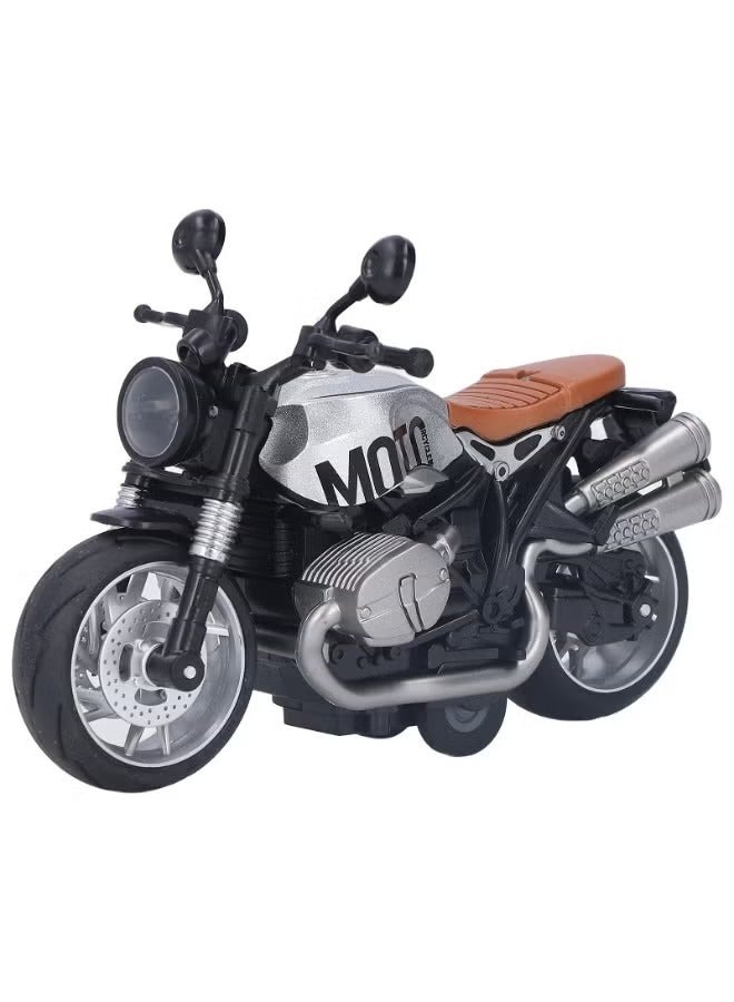 حديقة الألعاب مجموعة من 3 لعبة دراجة نارية قابلة للسحب – ألوان مختلطة مع أضواء وصوت | لعبة دراجة نارية واقعية للأطفال من عمر 3 إلى 5 سنوات | لعبة دراجة ممتعة ومتينة للأطفال - Image 5