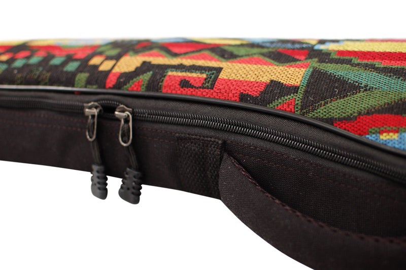 MUSIC FIRST Woven THE NATIVE Vintage Style Ukulele case ukulele bag ukulele gig bag (21 inch Soprano, The Native) - Image 4