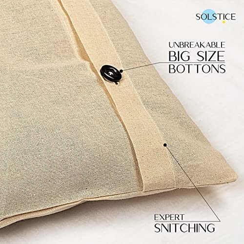 SOLSTICE Cotton Saree Covers/bags for Storage Combo of 16 x 14 (inches) for Clothes Covers, Storage bag, Travelling, Wardrobe Organizer Set of (20) - Image 3