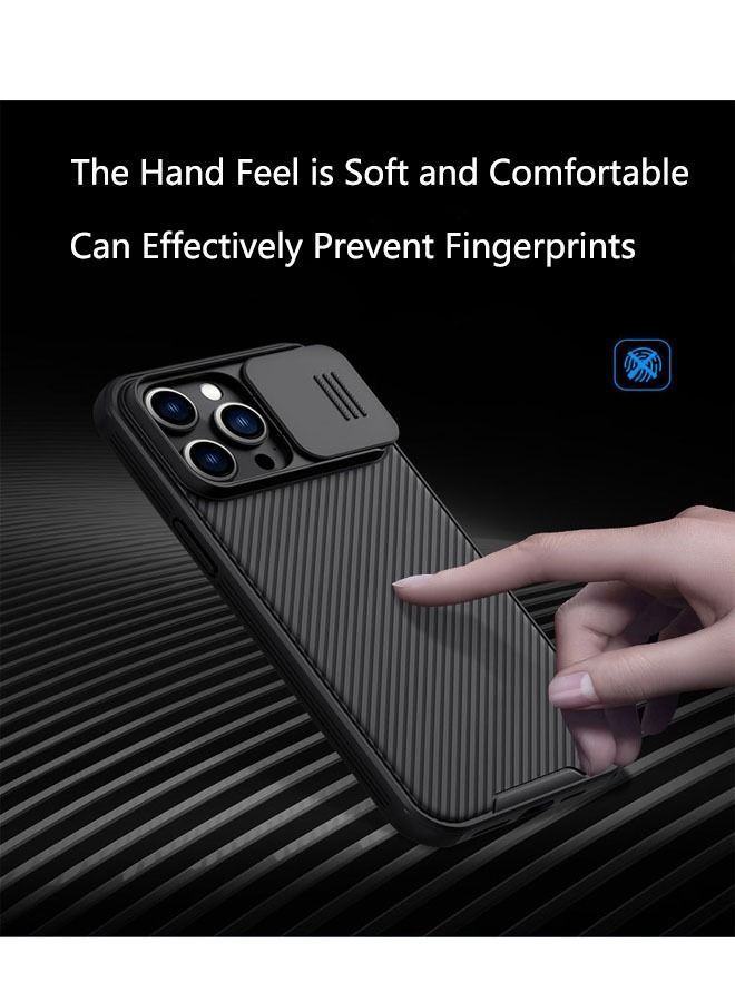 Nillkin Apple iphone14 Pro Max Case with Soft TPU and Slide Camera Design, 360 Full Body Coverage Shockproof Phone Cover, Four Corners Anti -Fall Airbag Anti-Scratch&Anti-fingerprint6.7Inch(Black) - Image 5