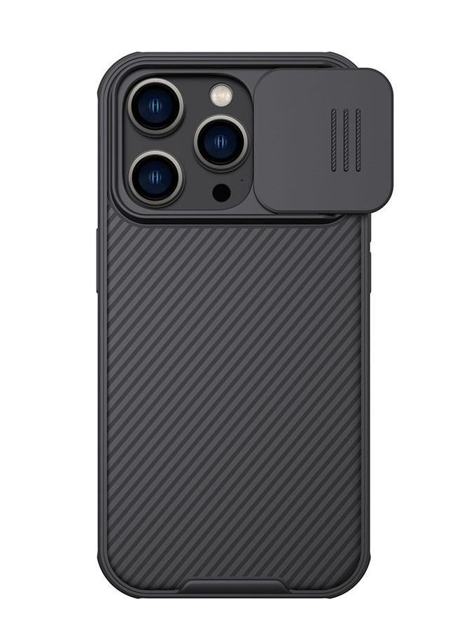 Nillkin Apple iphone14 Pro Max Case with Soft TPU and Slide Camera Design, 360 Full Body Coverage Shockproof Phone Cover, Four Corners Anti -Fall Airbag Anti-Scratch&Anti-fingerprint6.7Inch(Black) - Image 1