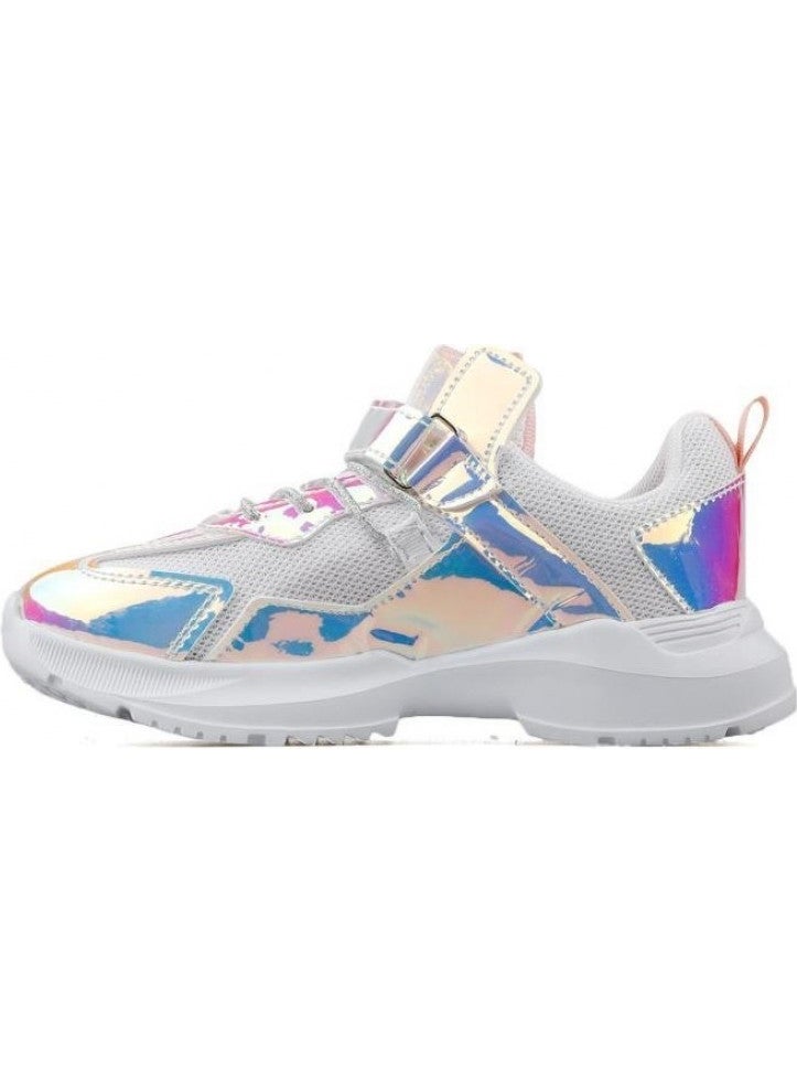 Cool Paris Hologram Girls Casual Sneakers  - Image 2