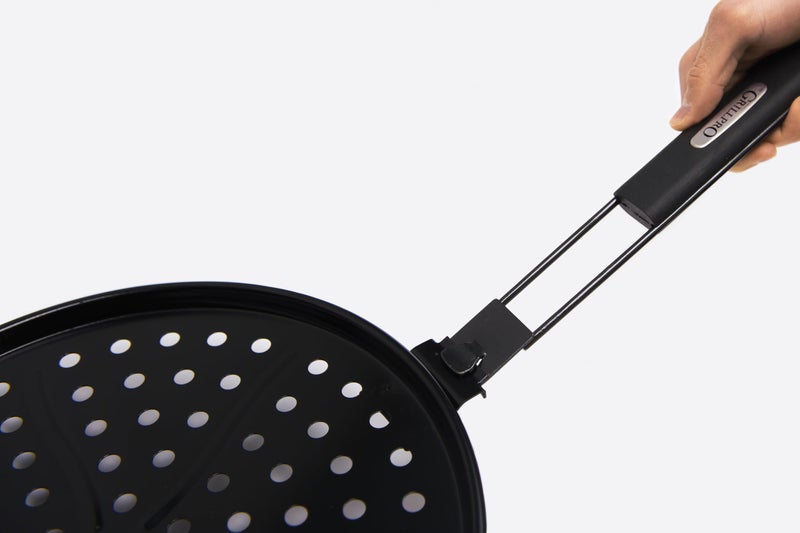 GrillPro مقلاة بيتزا غير لاصقة GrillPro 98140، 12 بوصة - Image 3
