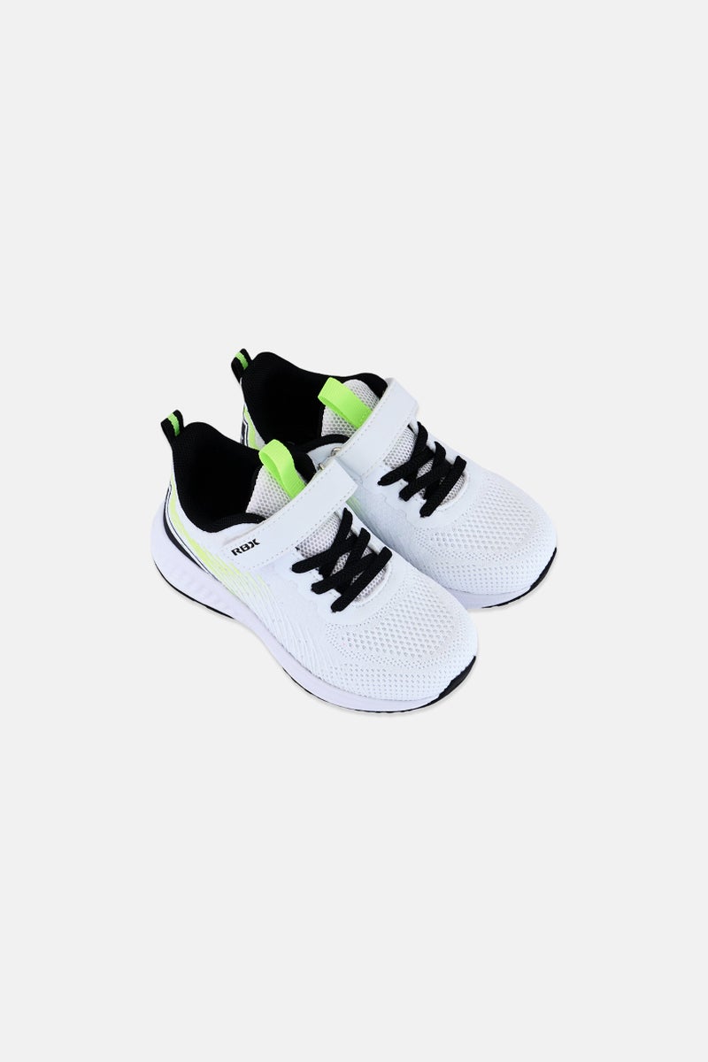 RBX Toddlers Boy Velcro Closure Outdoor Shoes, White - Image 2