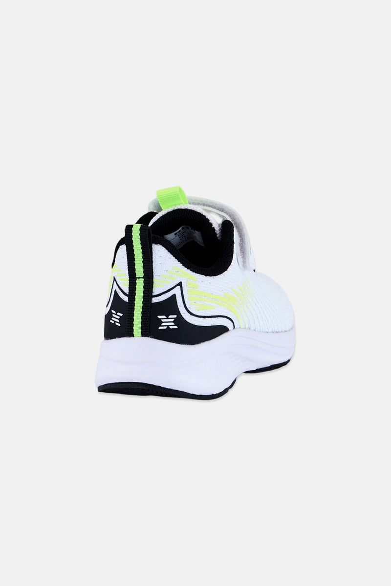 RBX Toddlers Boy Velcro Closure Outdoor Shoes, White - Image 3