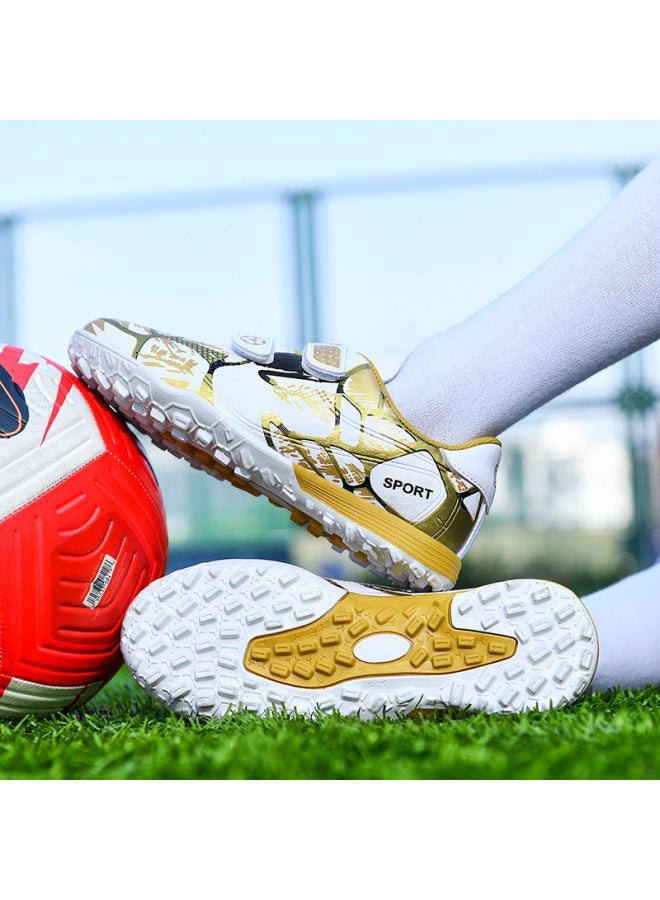 New Model Children's Soccer Shoes For Boys And Teenagers, Tf Turf Studs, Ag Long Studs, Wear-resistant Training And Compeion Shoes For Students, Uni