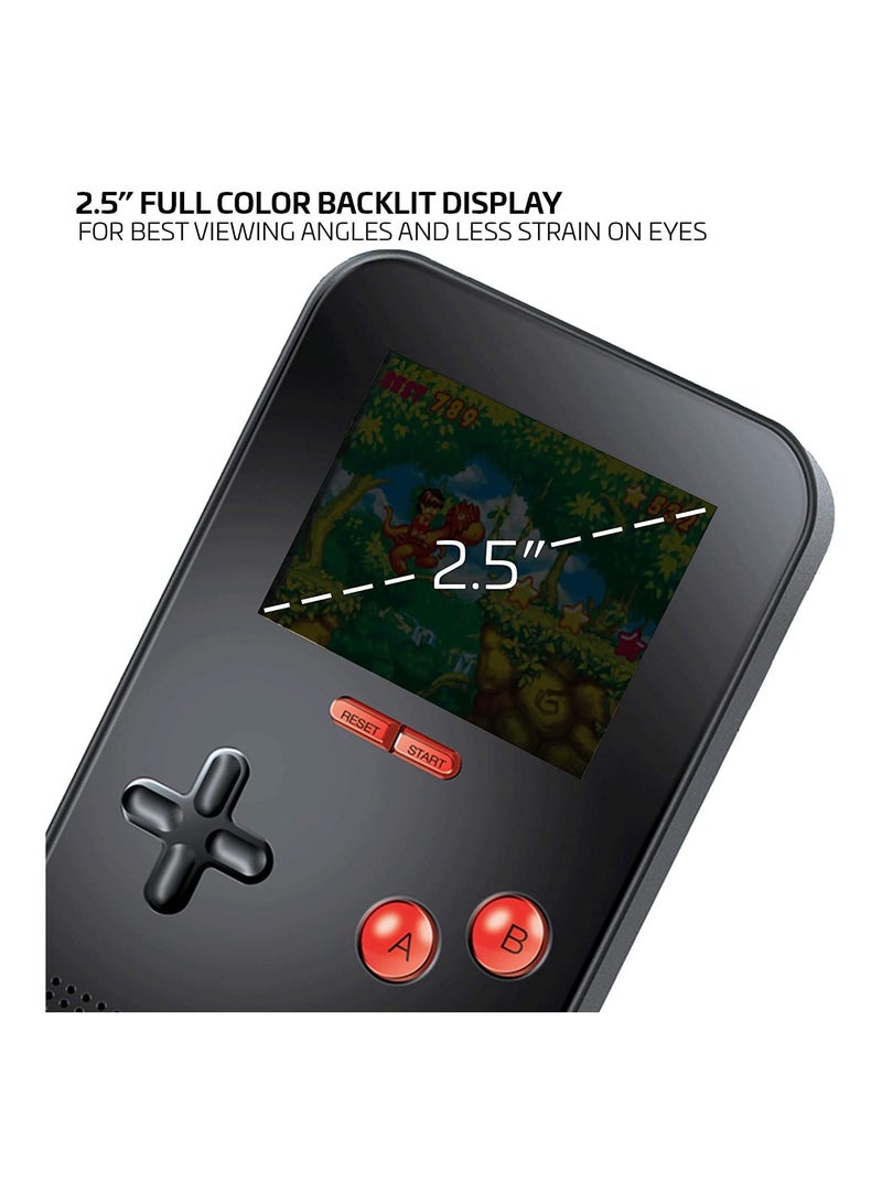 My Arcade Go Gamer Portable - Handheld Gaming System - 300 Retro Style Games - High Resolution - Battery Powered - Full Color Display - Volume Buttons - Headphone Jack - Electronic Games - Image 3