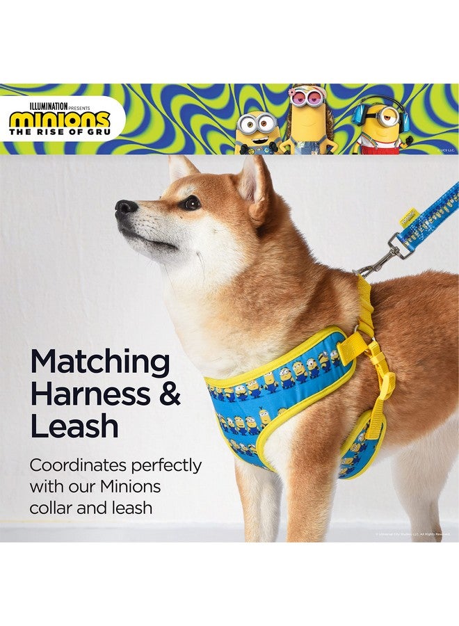 Minions The Rise of Gru Size Small Dog Harness | Small Blue Dog Harness Minions in a Row | Comfortable No-Pull Mesh Dog Harness for Small Dogs, Cute Dog Apparel & Accessories - Image 5