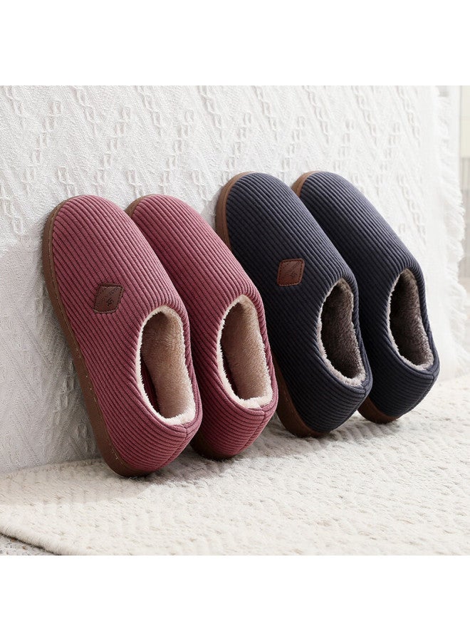 GUOLUOFEI Golofe Elderly Winter Cotton Slippers For Men And Women With Heel, Anti-slip And Warm Cotton Shoes For Elderly At Home, Beige, Size 40-41  - Image 4