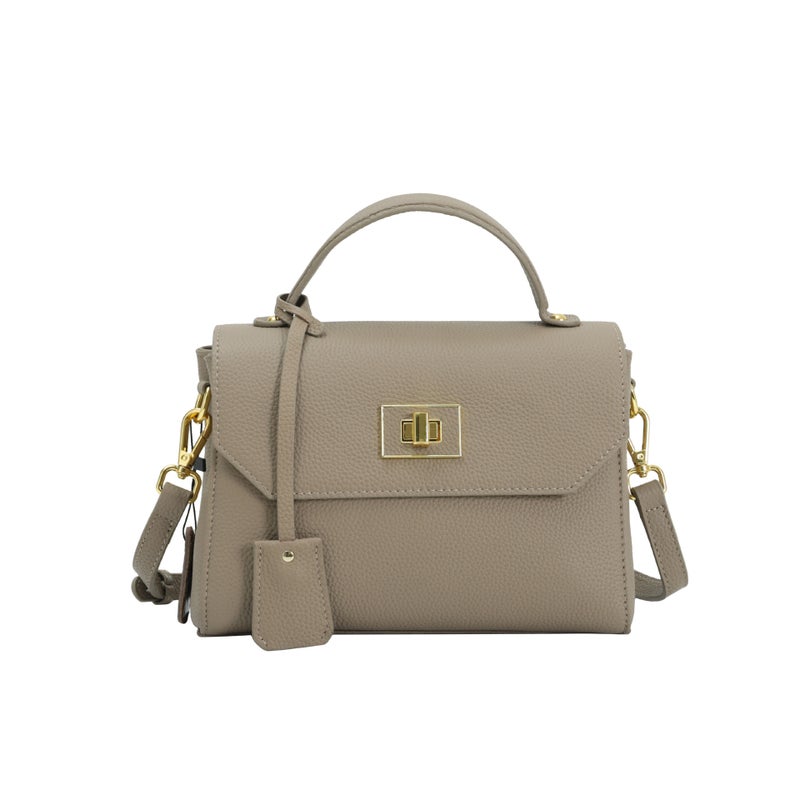 High-End Soft Leather Tote Bag Leather Women'S Bag New Fashion Gift Bag All-Match Portable Shoulder Messenger Bag - Image 2
