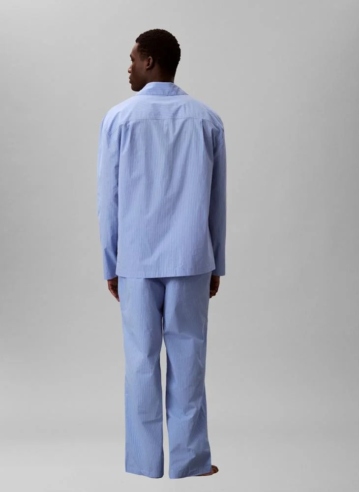 CALVIN KLEIN Cotton Crest Logo Pyjama Set
