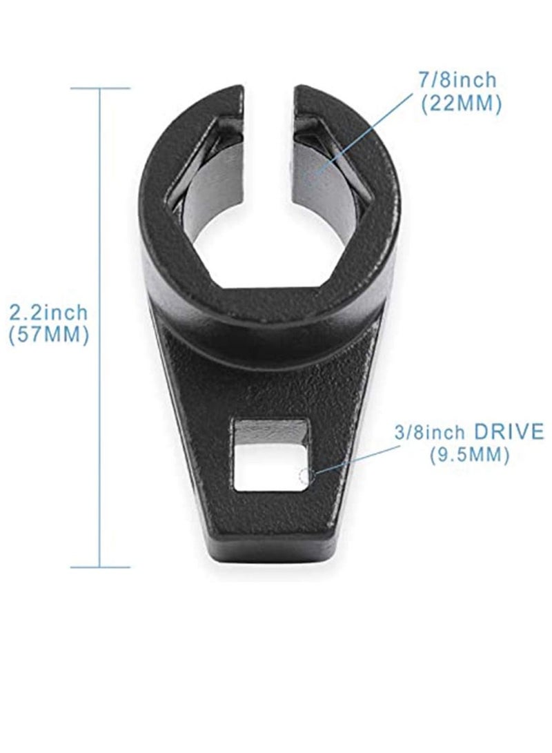 Premium Offset Oxygen Sensor Socket, 3/8-Inch Drive, 7/8-Inch (22mm) Wire Gate Accesses Sensor from The Side to Prevent Wire Damage Universal, for Most Models of Cars - Image 5