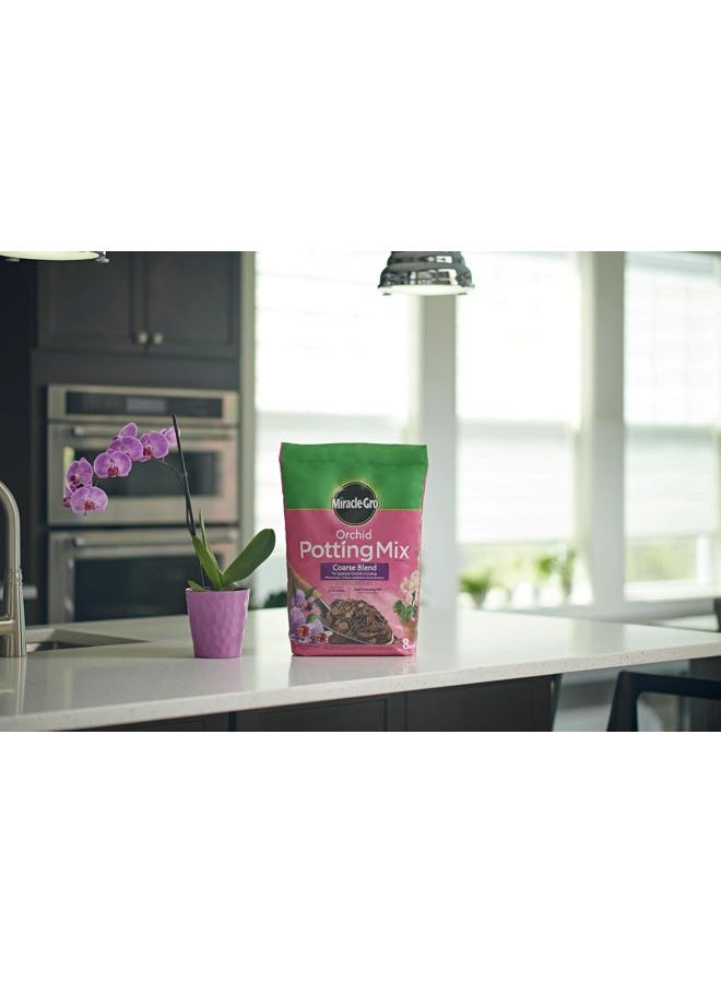 Miracle-Gro Orchid Potting Mix, 8-Quart, 27.68L, Coarse Blend Orchid Mix - Image 4