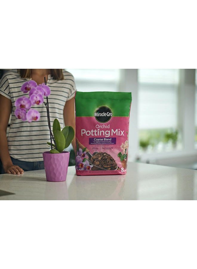 Miracle-Gro Orchid Potting Mix, 8-Quart, 27.68L, Coarse Blend Orchid Mix - Image 5