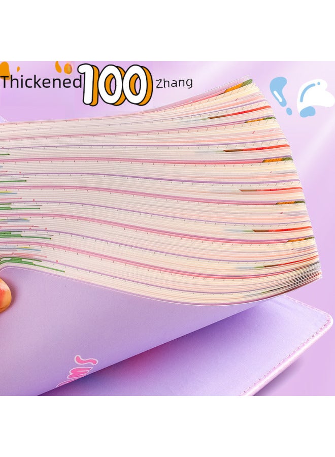 Kaba Bear Decompression Book Decompression Notebook Student Super Cute Girl Creative Cartoon Hand Book Net Red Hand Book - Image 4
