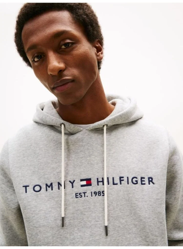 Tommy Hilfiger Logo Flex Fleece Hoody Sweatshirt