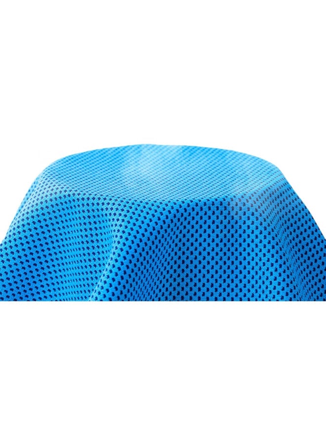 Hoyo Cooling Sports Towel, Quick-Drying, For Fitness, Running, Sweat-Wiping, Ice-Cooling, Sweat-Absorbing, Military Training, Sports Towel, Blue - Image 1
