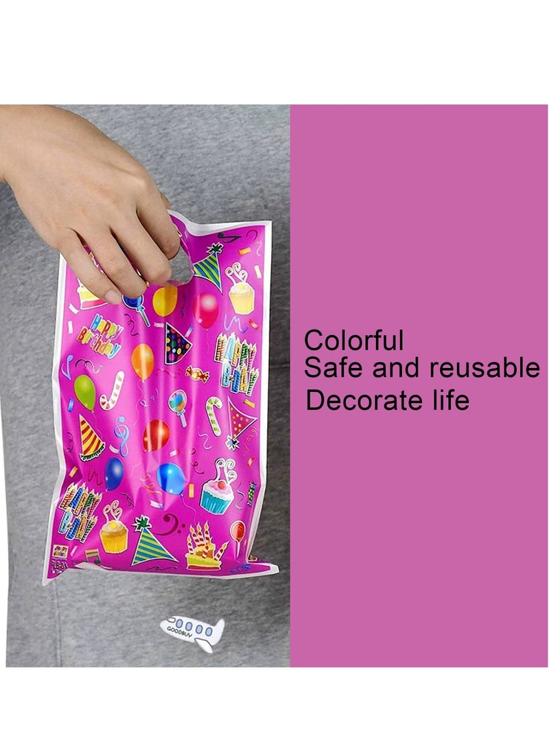 KASTWAVE Kids Party Favors Bags, 100 Pcs Birthday Goodie Candy Bags, Small gift bag Party Goody Favor Bags for Kids Birthday, Loot Bags for Kids Birthday Party - Image 2