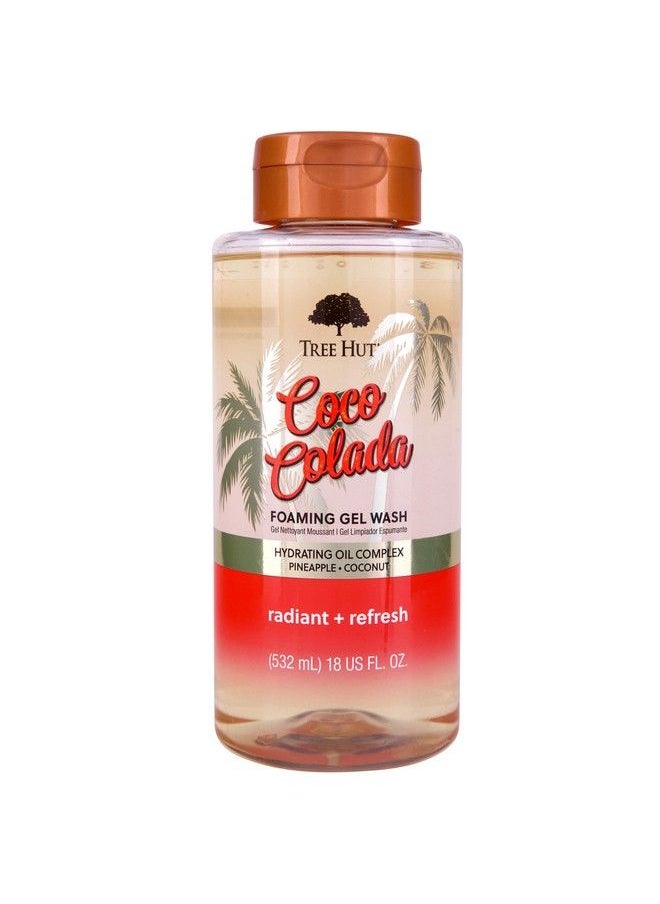 Tree Hut Coco Colada Radiant & Refresh Foaming Gel Wash 18 Oz.  - Image 1