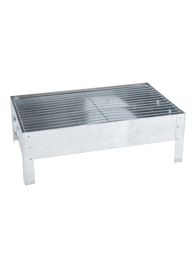 Bisbell Barbecue Stand with Grill | Folding Tabletop Kabab Smoker for Outdoor Camping & BBQ | Portable Charcoal Grill | Model BB2808 - Image 1