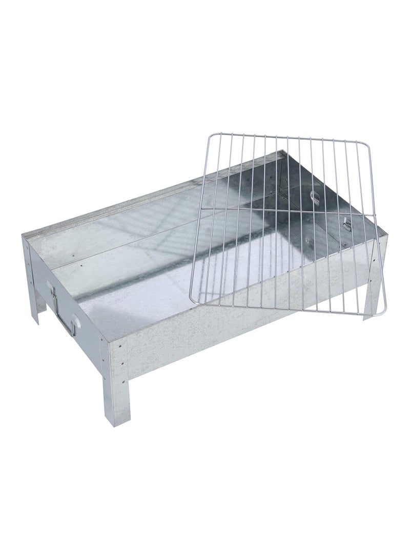 Bisbell Barbecue Stand with Grill | Folding Tabletop Kabab Smoker for Outdoor Camping & BBQ | Portable Charcoal Grill | Model BB2808 - Image 3