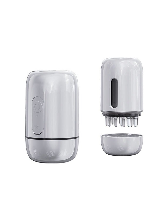 general Scalp applicator red light electric roll-on massage meridian comb EMS hair growth liquid automatic introduction of drug delivery device - Image 3