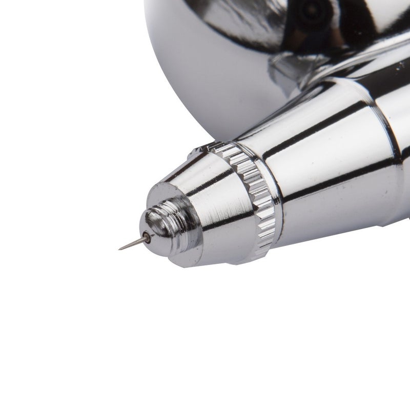Pinkiou Mini Airbrush Makeup Spary Gun 0.4mm Needle Air Brush for Nail Temporary Tattoo (Single Gun) - Image 3
