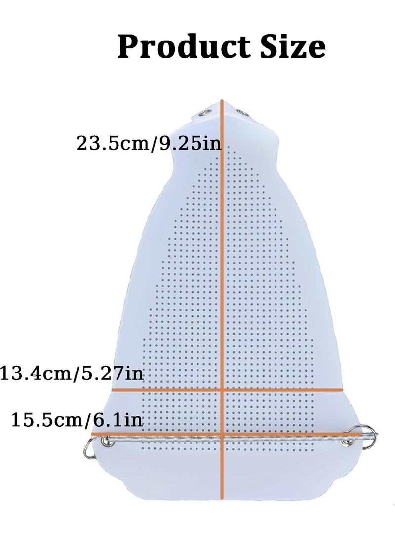KITCHENOO Universal Iron Protective Cover Shield, Breathable & High Temperature Resistant - Iron Protector for Ironing, Prevents Burn, Sticking, Protect Clothing from Damage - Image 5