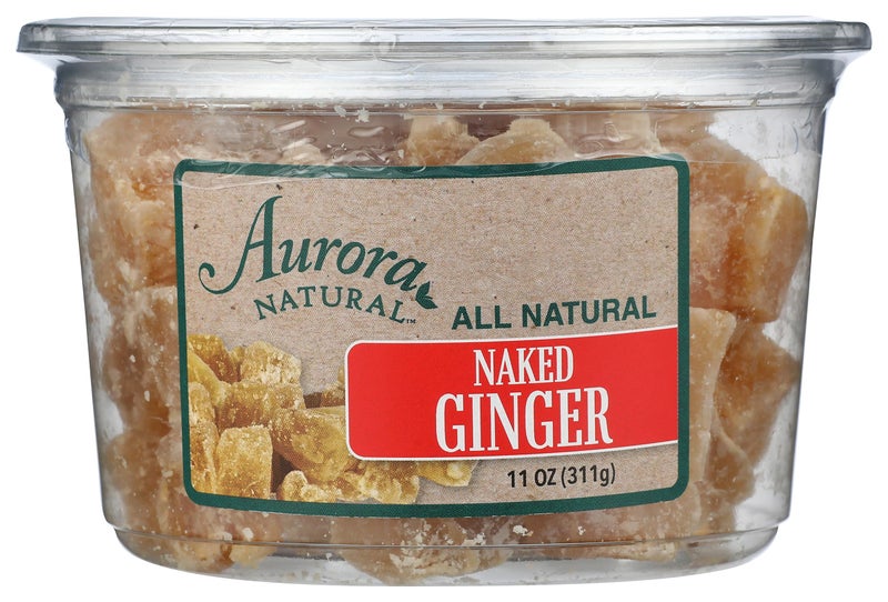 AURORA PRODUCTS Australian Crystallized Ginger Chunks, 11 OZ - Image 1