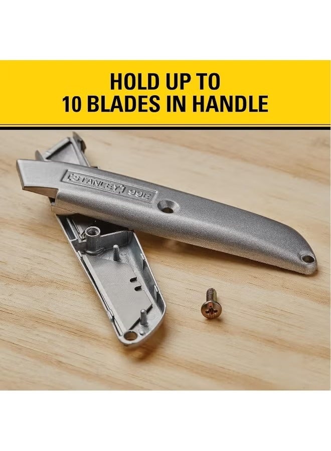 Stanly Stanley Classic 99 Utility Knife (10‑099) – Durable Metal Body with 3 Blades Included - Image 4