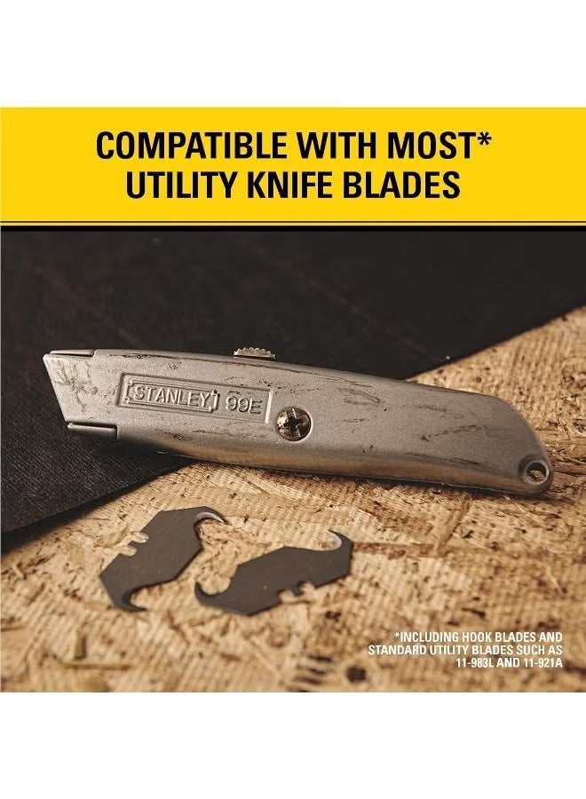 Stanly Stanley Classic 99 Utility Knife (10‑099) – Durable Metal Body with 3 Blades Included - Image 5