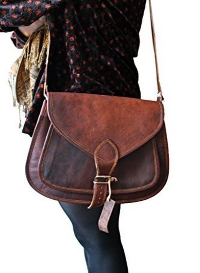 PRASTARA 11''Leather Sling Women Handbag Leather Cross body Shoulder Satchel Travel Handbag Women Bag - Image 2