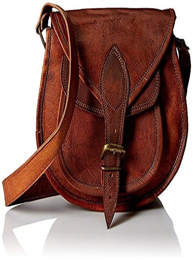 PRASTARA 11''Leather Sling Women Handbag Leather Cross body Shoulder Satchel Travel Handbag Women Bag - Image 1