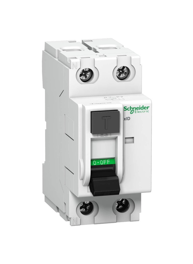 Schneider Electric Schneider Electric A9N16203 Acti 9 RCCB xID 2P 25A 100mA ACtype 
