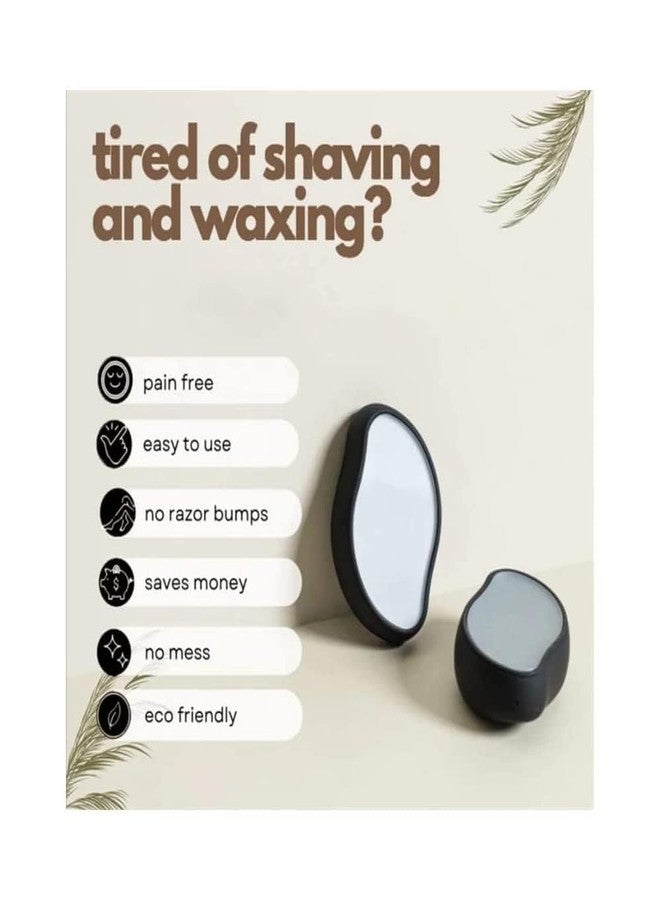 JB Export مزيل الشعر الكريستالي من جي بي إكسبورت للنساء والرجال - تقنية النقاط النانوية البلورية المطورة - حجر إزالة الشعر غير المؤلم والقابل لإعادة الاستخدام - Image 2