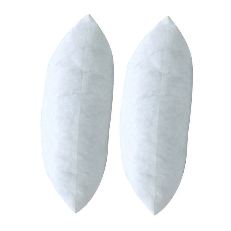 Polyester Pillow Core 2pcs 45x45cm Soft Comfortable - Vacuum-Packaged Lightweight Decorative Pillow for Home Bedding Decor - Image 1