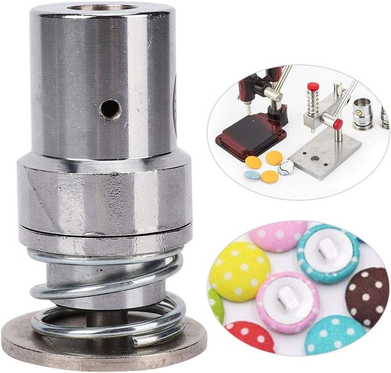 Fabric Button Die, Round Bread Shape Fabric Covered Button Tool Press Punch Mold for Hand Press Machine DIY Belts Coats Sweaters Trousers (30L) - Image 3