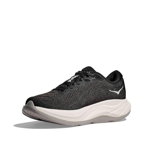 Hoka Men's Rincon 4 Black/White 10.5 Medium - Image 2