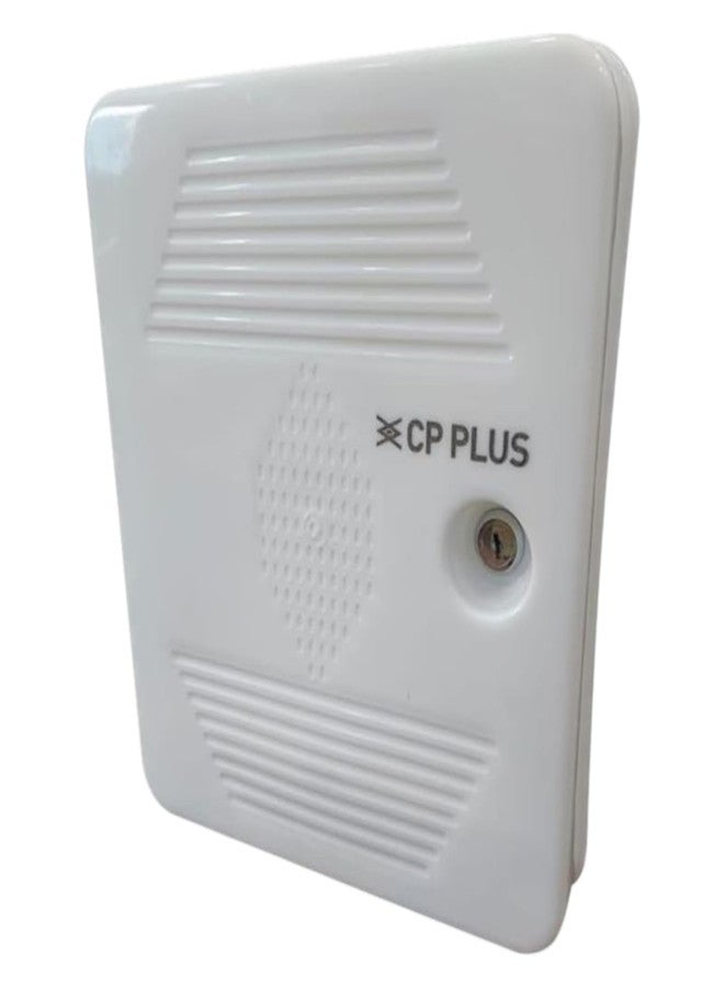 سي بي بلس رف صندوق توصيل كاميرات المراقبة CP Plus المصنوع من مادة PVC - منظم الكل في واحد لأجهزة DVR/NVR ذات 4/8 قنوات، ومحول PoE و SMPS، و3 مقابس طاقة منصهرة، متوافق مع الاستخدام الداخلي والخارجي، خزانة أمان للتثبيت على الحائط [CP-KA-PE1311T1] - Image 1