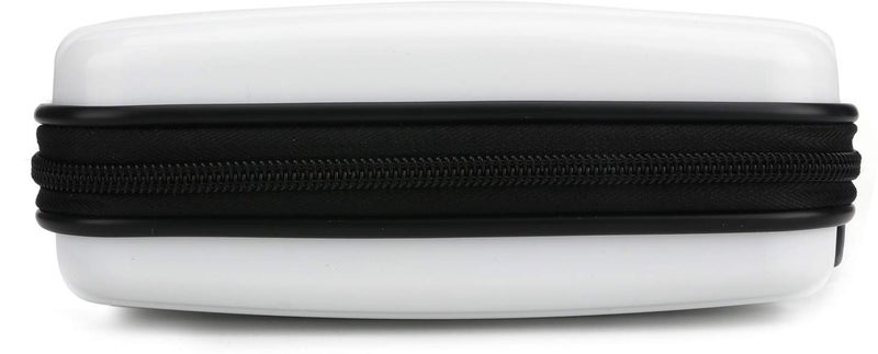 QIPS Hard Case Polycarbonate Made Unbreakable and Light Weight Universal Jumbo Travel Case for Small Electronics and Accessories, Multi-Utility Case, Travel Friendly, White - Image 4