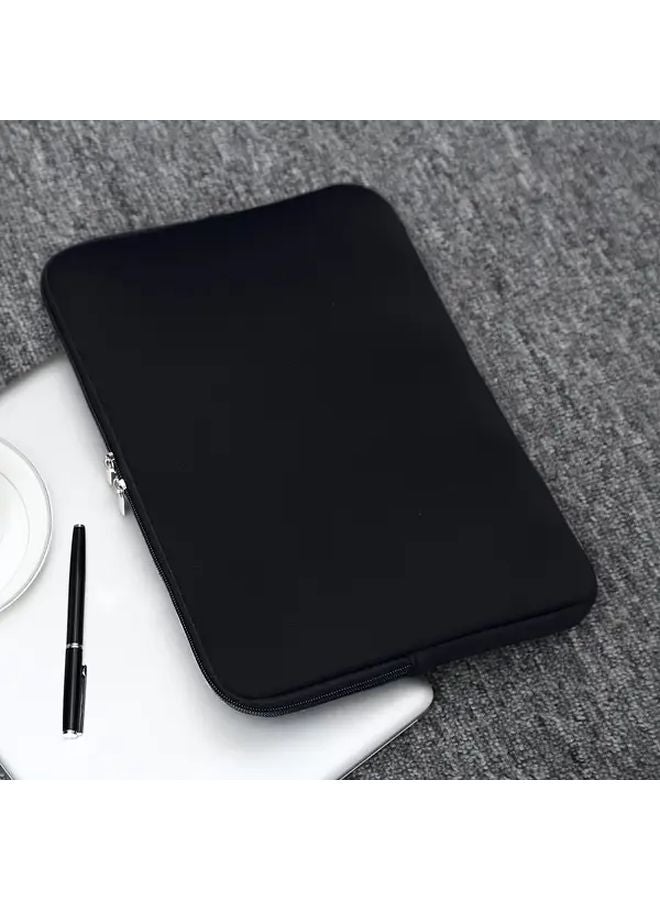 Black Laptop Sleeve For 14 Inch HP Lenovo ASUS Lightweight Slim Protective Case - Image 1