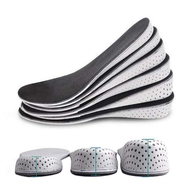 NATUWORLD 1 Pair Height Increase Shoes Insole Breathable Memory Foam Height Increase Insole Invisible Increased Heel Lift Shoe Insoles for Women Men - 4.3cm - Image 1