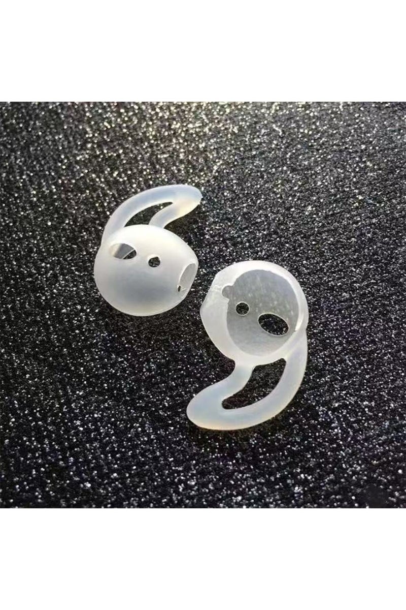 Transparent 2Pcs/Pair Ear Pads For Airpods 2 Wireless Bluetooth For Iphone Earphones Cushions Silico