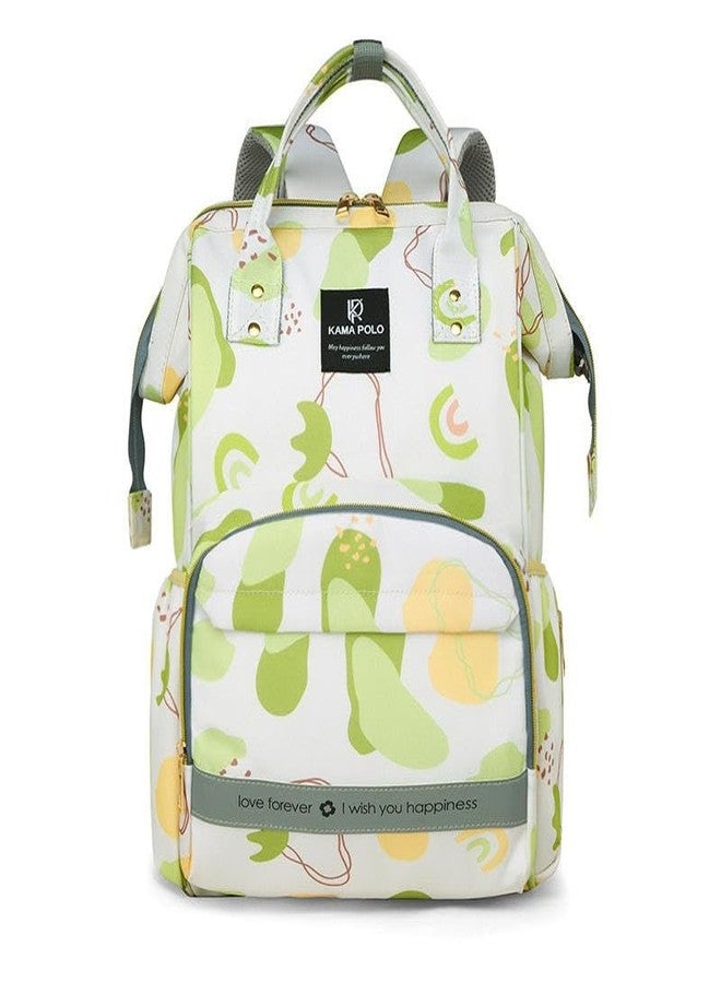 Winnies Diaper Bag Backpack for Moms – Printed Waterproof Maternity Baby Bag with Multiple Pockets | Travel & Hospital Use - Image 2