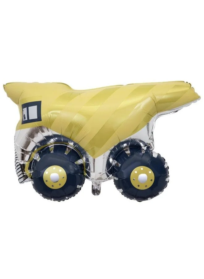 Meri Meri Dumper Truck Mylar Balloon