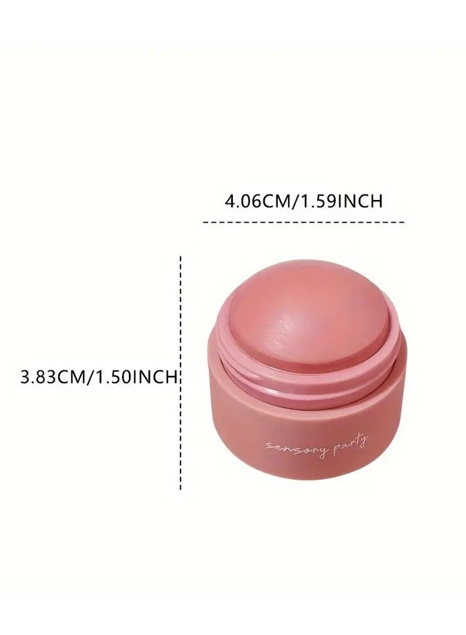 ORiTi Blush Ball Peach Pinkish Blush Monochrome Matte Mist Instant Makeup For Any Crowd To Enhance The Complexion And Make The Skin Look Flawless - Image 2