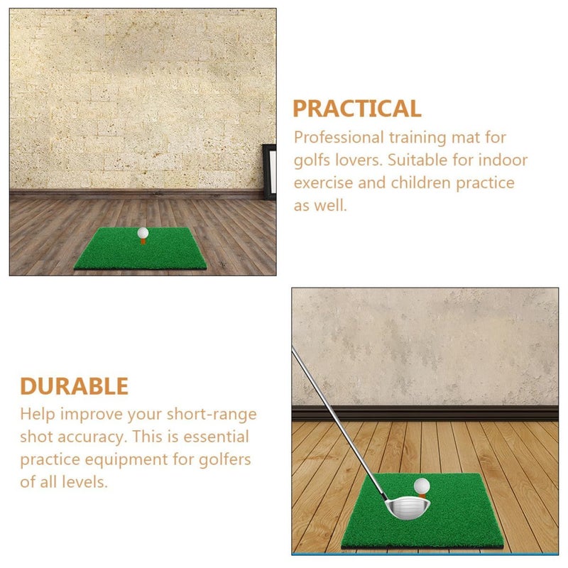 PRETZYOM Golf Training Mat for Indoor Outdoor Use Backyard Practice Short Range Shot Accuracy - Image 5