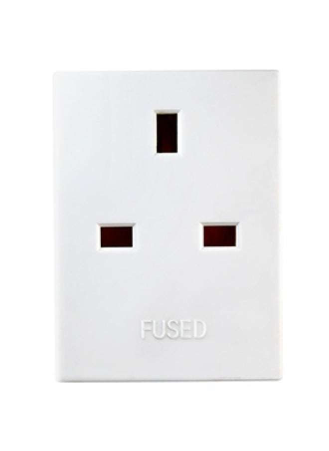 MASTERPLUG - Masterplug MSF3 Multi Socket Plug Adaptor l Three Sockets l 3 Pin l 13 amp l Original British Brand - Image 1